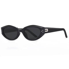 Dark Mirage Slim Cat Eye Sunglasses