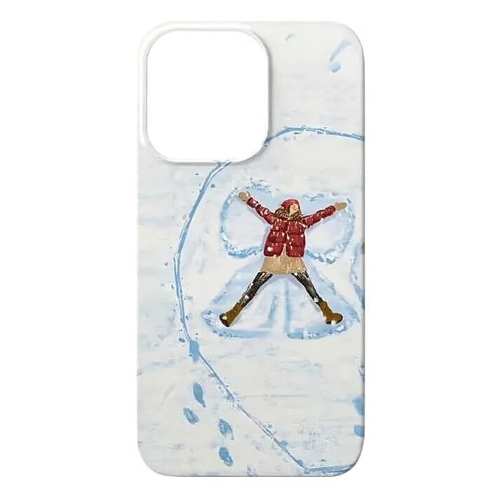 Snowy Couple iPhone Case