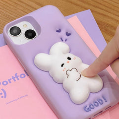 Squishy Bunny iPhone Case