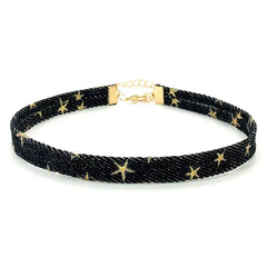 Star Girl Denim Choker
