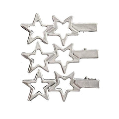 Star Girl Hair Clips Set