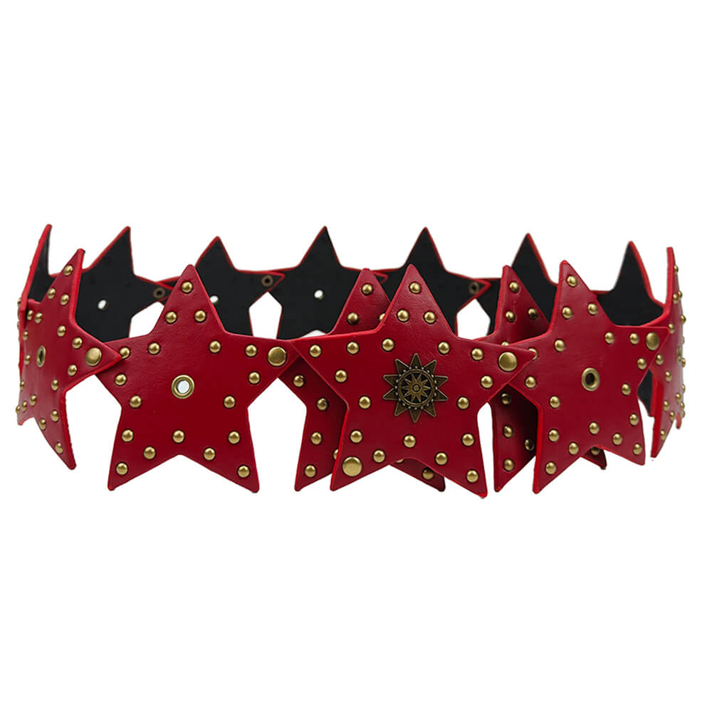Star-Shaped Studded Y2K Hip Belt