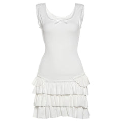 Swan Balletcore Mini Dress
