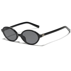 Tinted Lens Oval Sunglasses