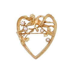 Vintage Aesthetic Angel Brooch