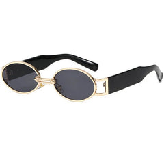 Vintage Style Oval Sunglasses