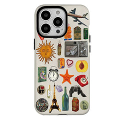 Wanderlust Lovers Aesthetic iPhone Case