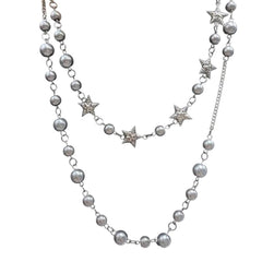Y2K Star Layered Necklace
