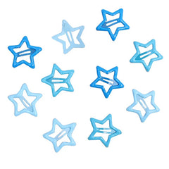 Y2K Pastel Star Hair Clips Set