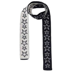 Y2K Star Skinny Scarf