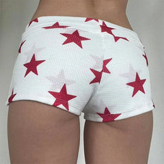 Y2K Stars Micro Shorts